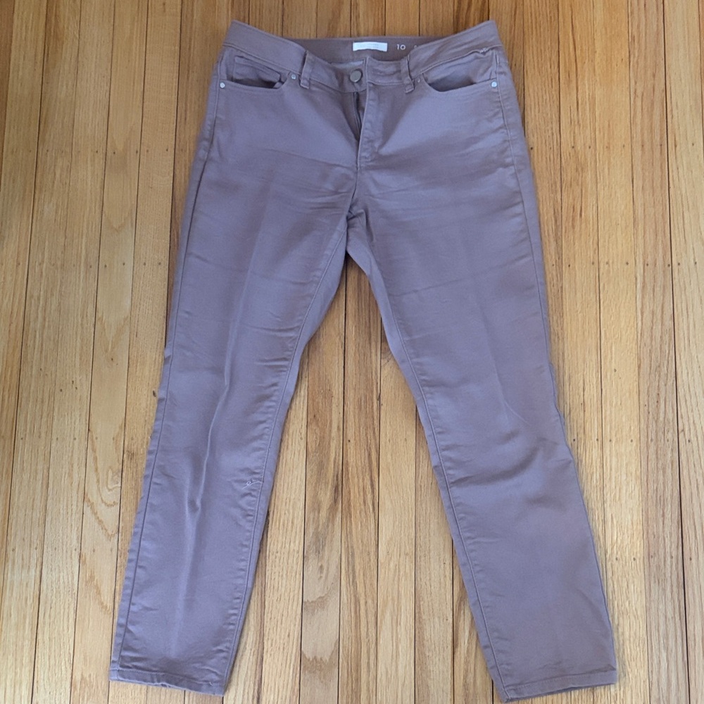 LC Lauren Conrad Mauve Skinny Jeans